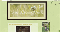 Desktop Screenshot of greenorganicmama.com
